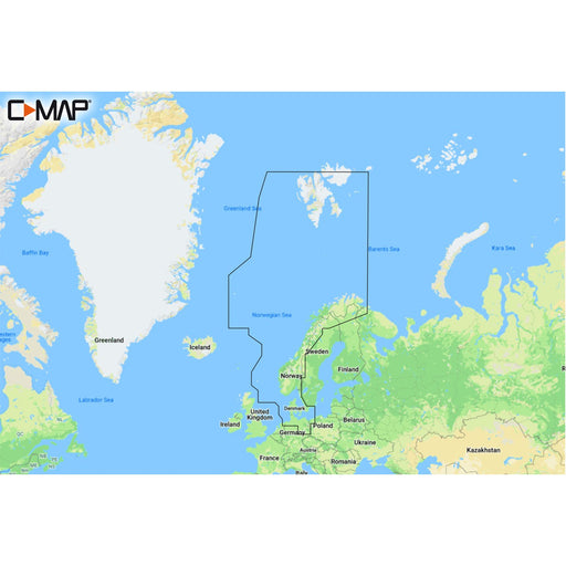 C-MAP REVEAL North Sea & Denmark