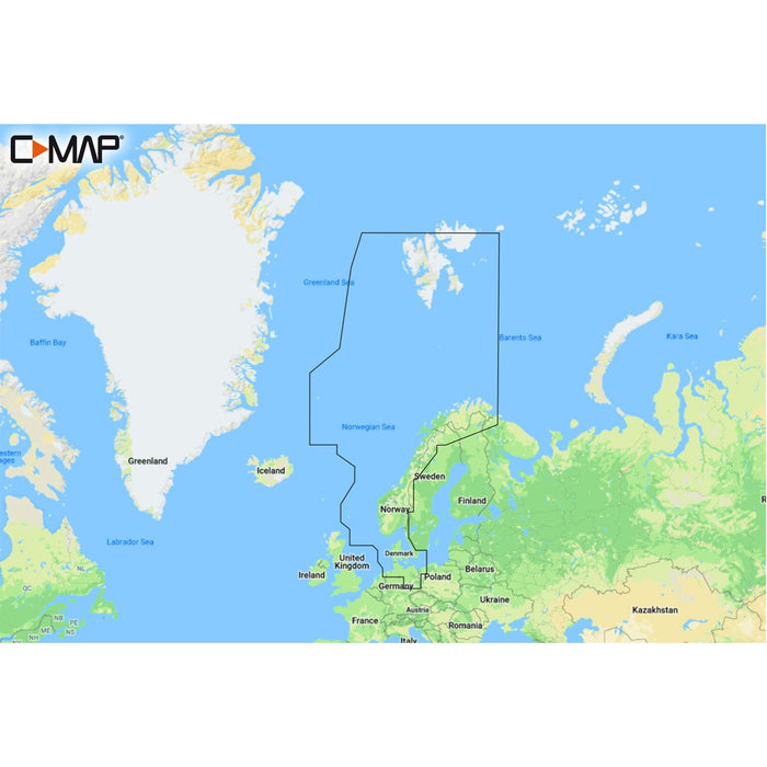 C-MAP REVEAL North Sea & Denmark