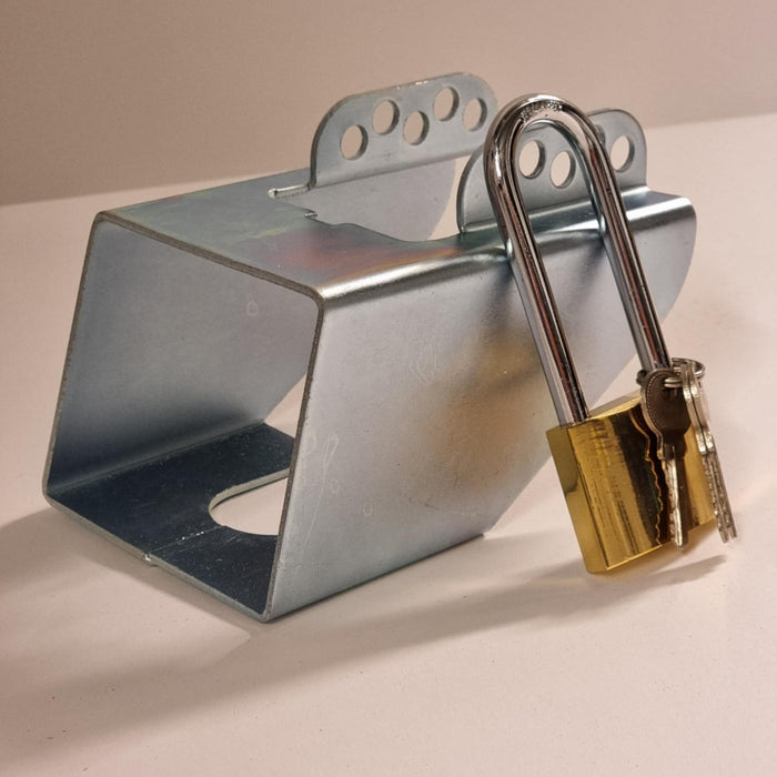 Trailerlås inkl. hänglås och nycklar