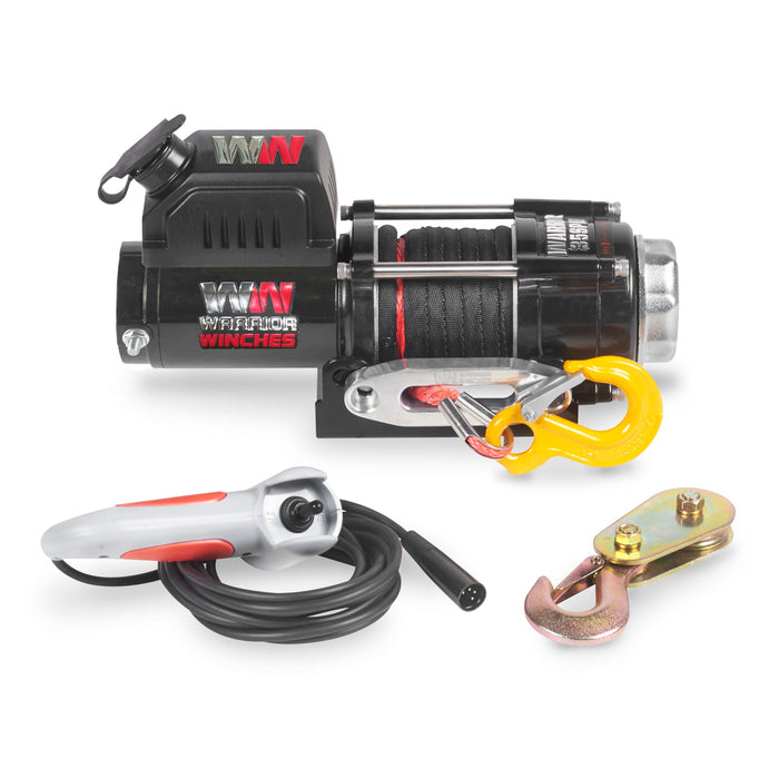 Warrior Winches Ninja 3500lb Vinsch 12V Armortek syntet