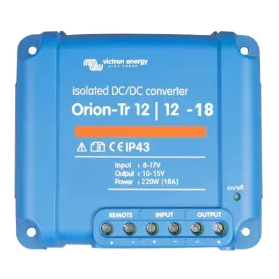 Victron Energy Orion-Tr 12/12-18A isolerad DC-DC-omvandlare