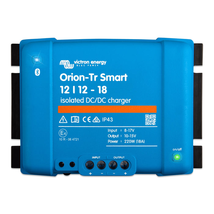 Victron Energy Orion-Tr Smart 12/12-18A isolerad DC-DC-laddare
