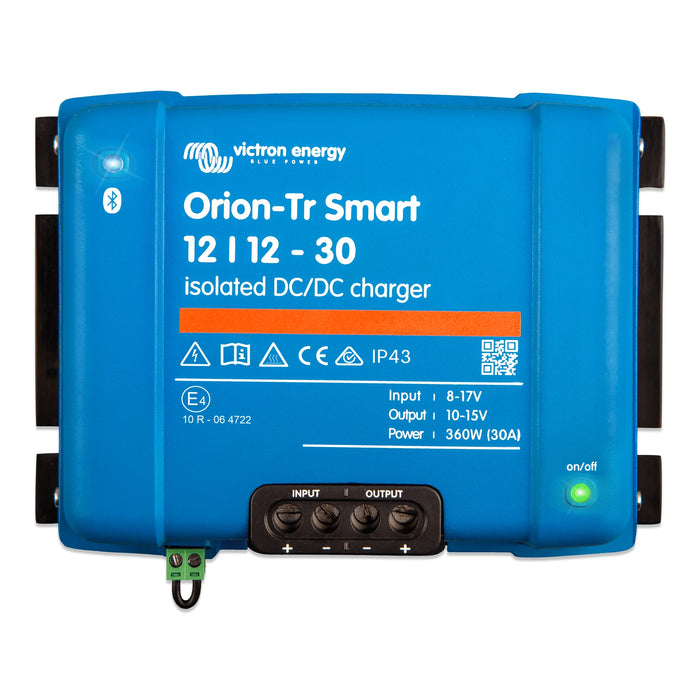 Victron Energy Orion-Tr Smart 12/12-30A isolerad DC-DC-laddare