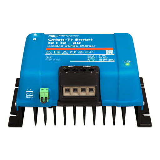 Victron Energy Orion-Tr Smart 12/12-30A isolerad DC-DC-laddare