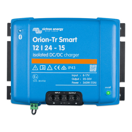 Victron Energy Orion-Tr Smart 12/24-15A isolerad DC-DC-laddare