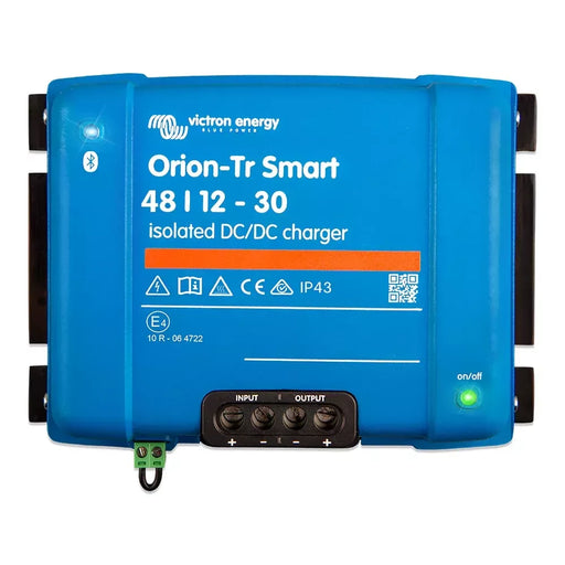 Victron Energy Orion-Tr Smart 48/12-30A DC-DC-laddare, sedd framifrån