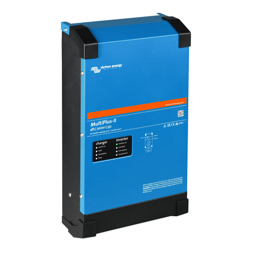 Victron Energy MultiPlus-II 48/3000/35-32 växelriktare och laddare, sedd framifrån