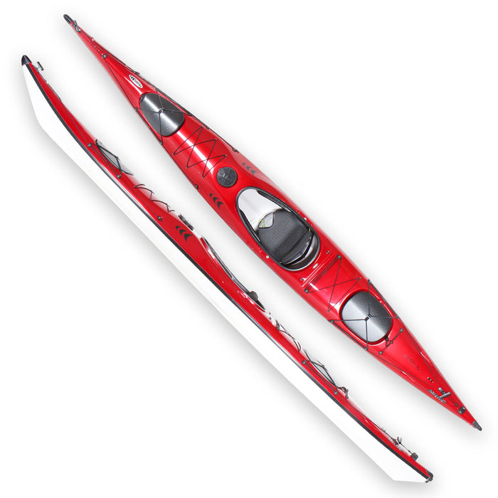 Prijon PriLite Marlin inkl. Luxus roder Metallic Röd