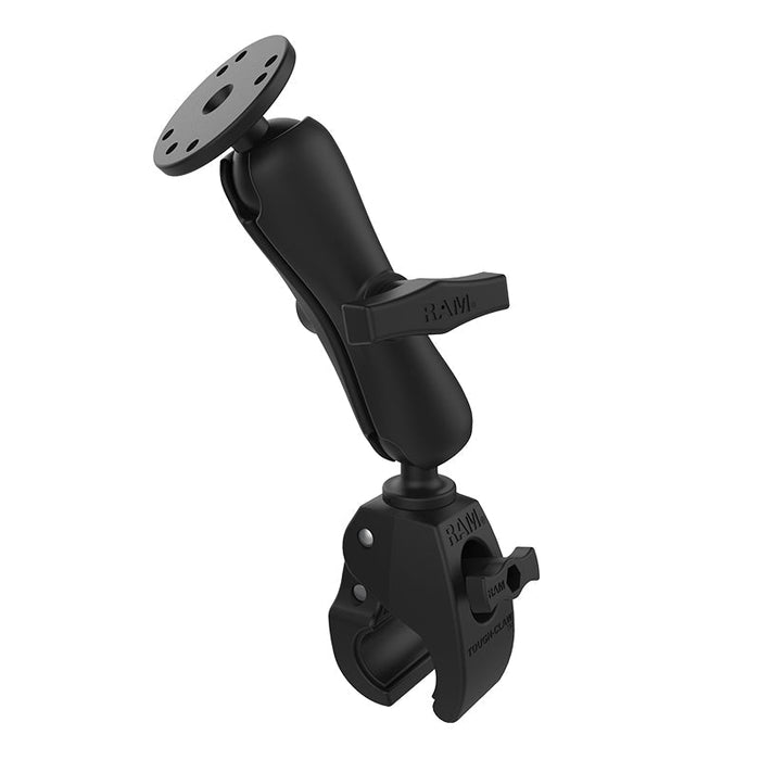 RAM Mounts Tough-Claw Medium Klämma med Dubbelkula och Rund Platta (C-kula)