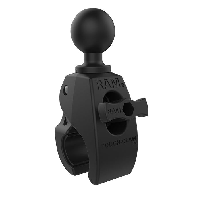 RAM Mounts Tough-Claw Medium Klämma med Dubbelkula och Rund Platta (C-kula)