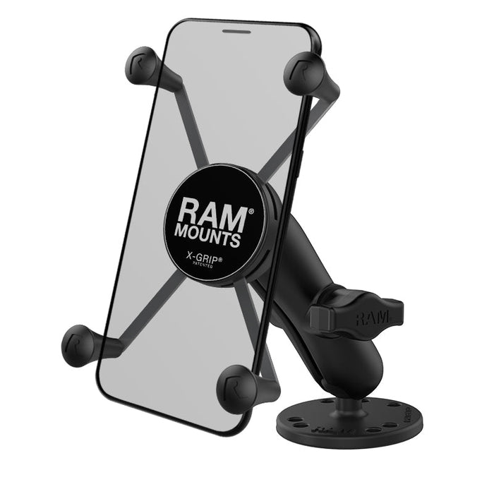 RAM Mounts X-Grip Stor Telefonhållare med Skruvfäste, Medium Arm (B-kula)