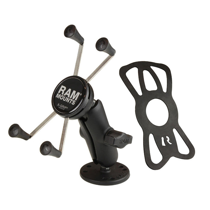 RAM Mounts X-Grip Stor Telefonhållare med Skruvfäste, Medium Arm (B-kula)