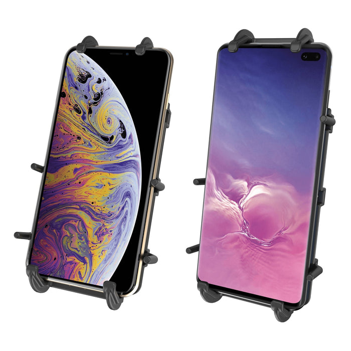 RAM Mounts Quick-Grip™ XL Mobilhållare Styrfäste U-Bult Kort Arm (B-kula)