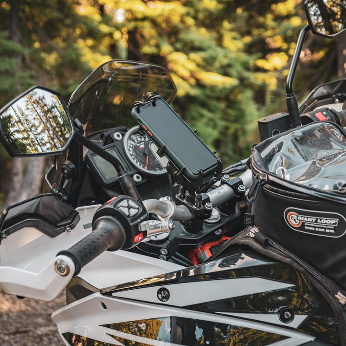 RAM Mounts Quick-Grip™ XL Mobilhållare Styrfäste U-Bult Kort Arm (B-kula)