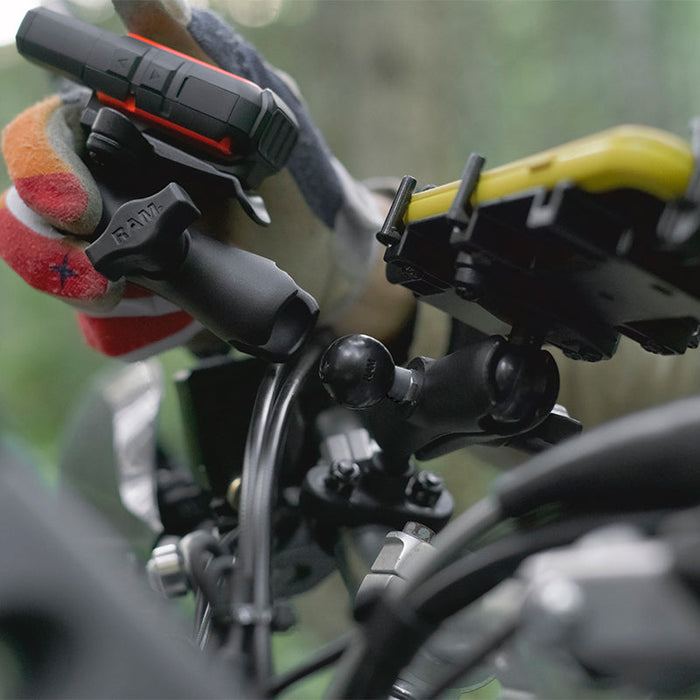 RAM Mounts Spine Clip-hållare med Kula för Garmin Handhållna GPS:er (B-kula)