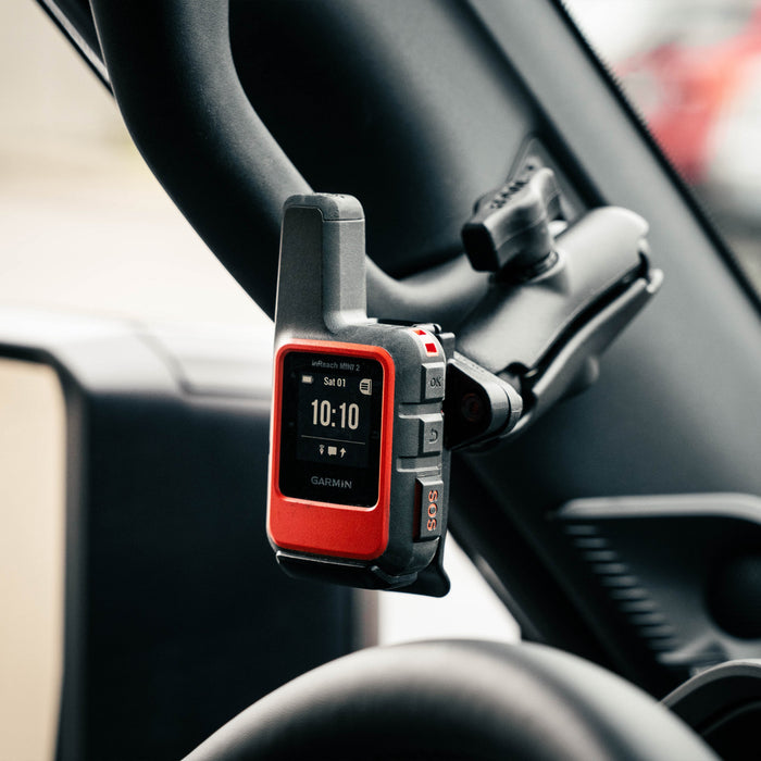 RAM Mounts Spine Clip-hållare med Kula för Garmin Handhållna GPS:er (B-kula)