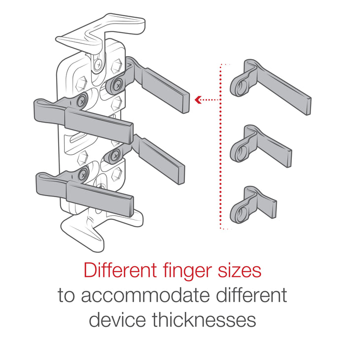 RAM Mounts Finger-Grip™ Universalhållare för GPS & Radio