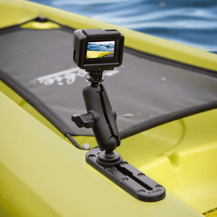 RAM Mounts Dubbelledad Arm i Komposit, Medium (B-kula)