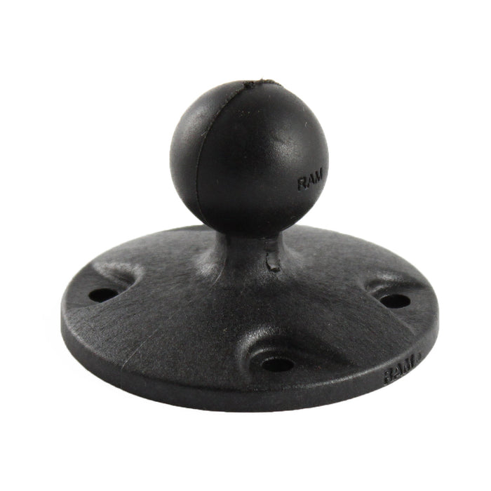 RAM Mounts Rund Bottenplatta med Kula (B-kula)