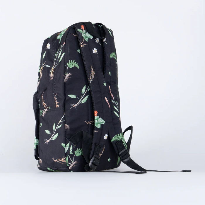 SQRTN Plants Backpack - Black