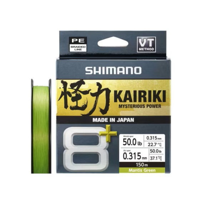 Shimano Flätlina Linor Kairiki 8+ 150m M.Green