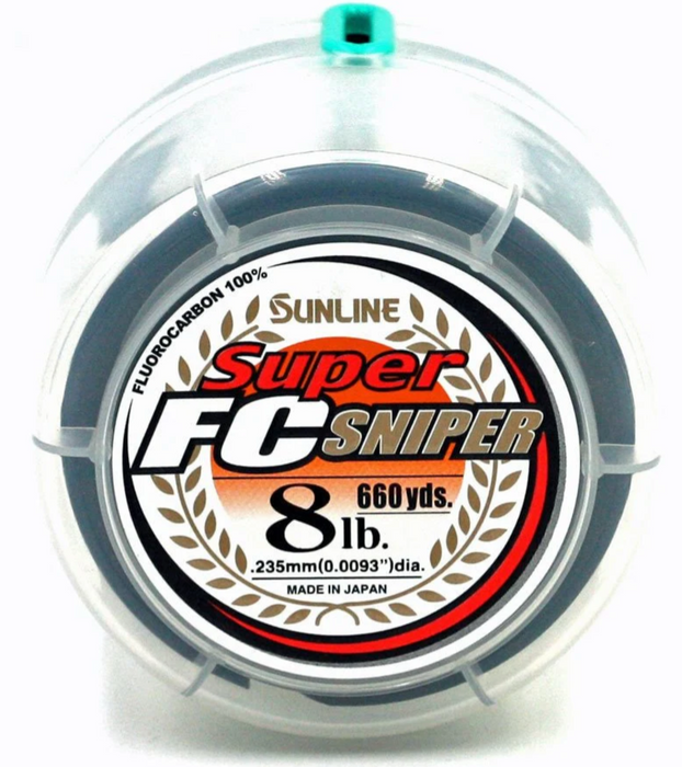 Sunline Super FC Sniper Fluorocarbon Natural Clear 660yds 12lb