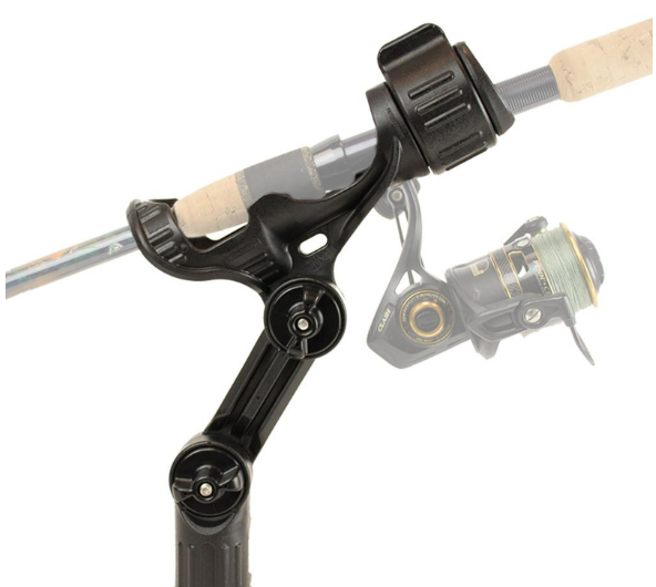 YakAttack Omega Pro Rod Holder with Track Mounted LockNLoad Mounting System
