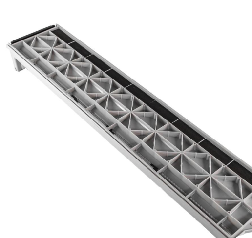 YackAttack LeaderBoard 71cm Mätbräda, Overcast Grey