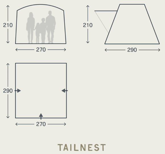 Kampa Tailnest