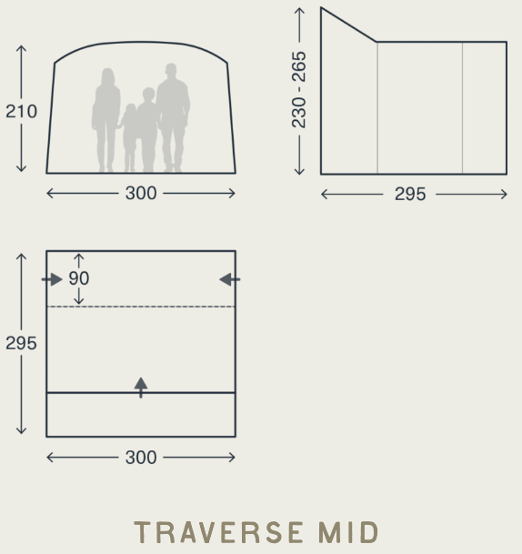 Kampa Traverse Mid