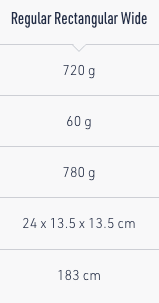 Sea to Summit Aircell Mat Etherlight XR Pro Insulated Rectangular Regular Wide