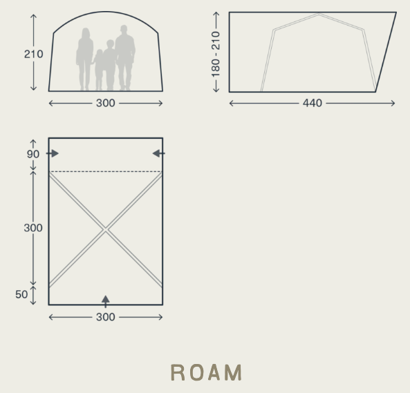 Kampa Roam Low