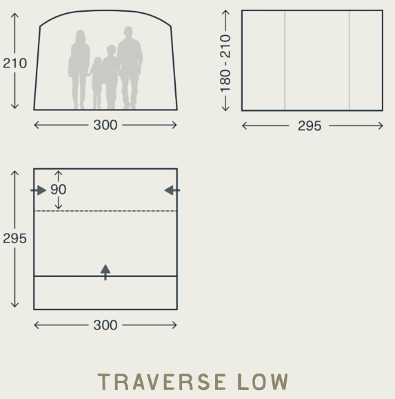 Kampa Traverse Low