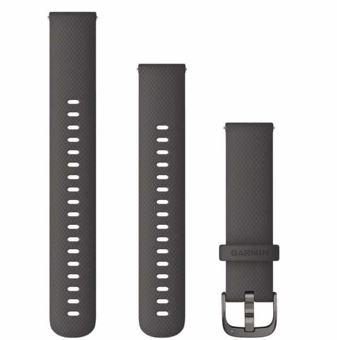 Garmin Armband med Snabbfäste 18mm Silikon