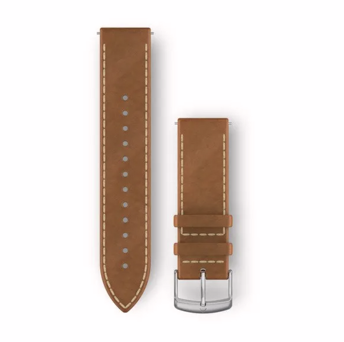 Garmin Armband med Snabbfäste 20mm Läder