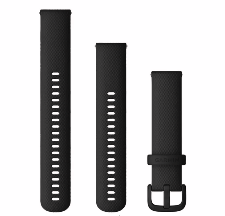 Garmin Armband med Snabbfäste 20mm Silikon