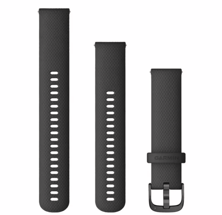 Garmin Armband med Snabbfäste 20mm Silikon