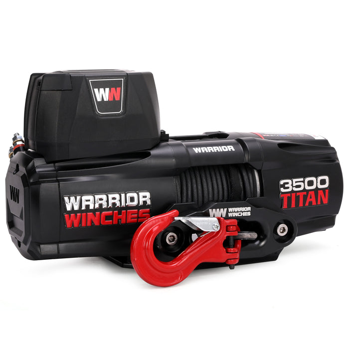 Warrior Winches Titan 3500 Elektrisk vinsch 12V - Armortek Extreme
