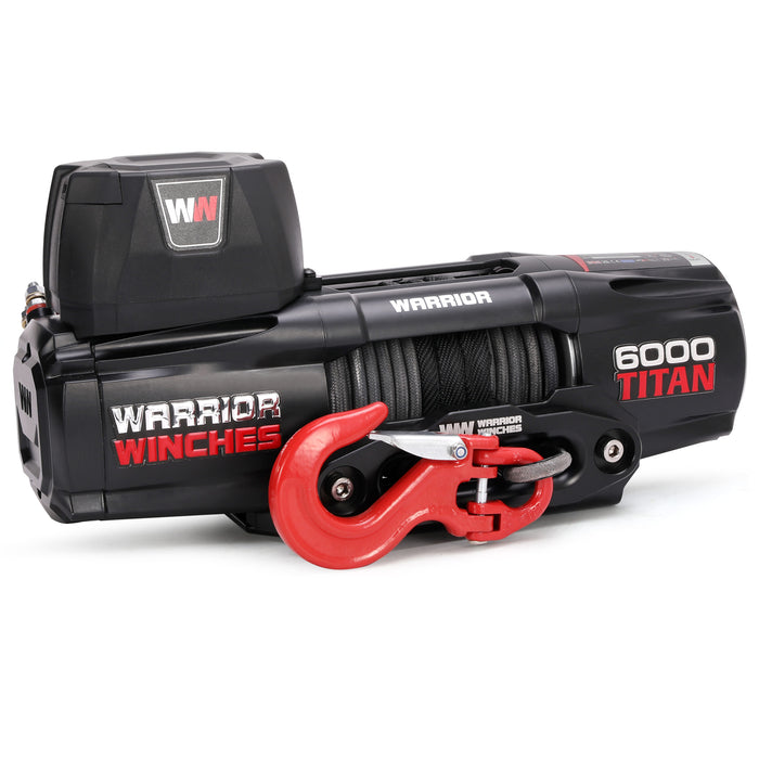 Warrior WinchesTitan 6000lb Vinsch 12V - Armortek Extreme