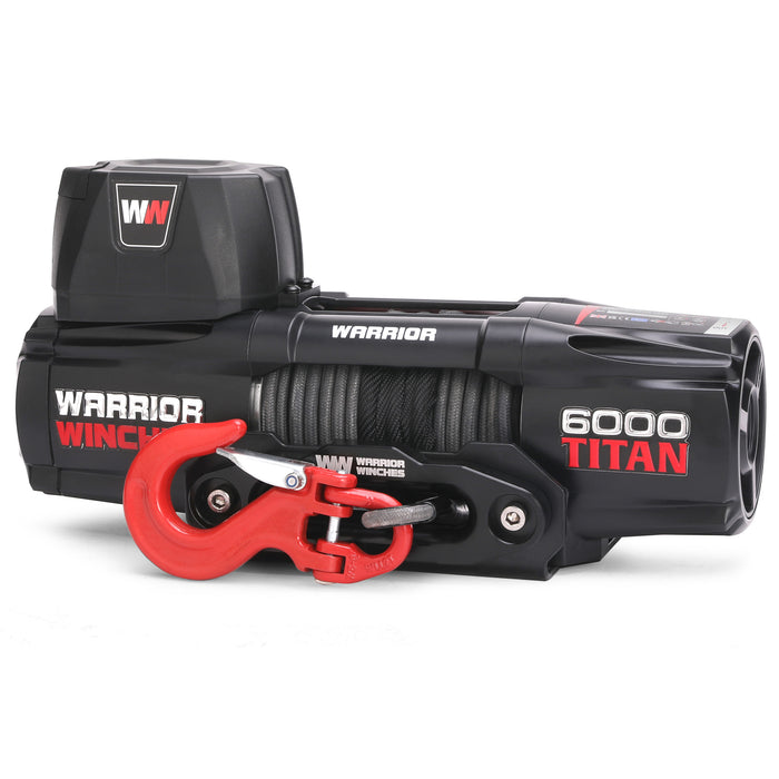 Warrior WinchesTitan 6000lb Vinsch 12V - Armortek Extreme