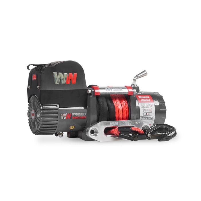 Warrior Winches Samurai 9500 Short Drum 12V - Syntetlina