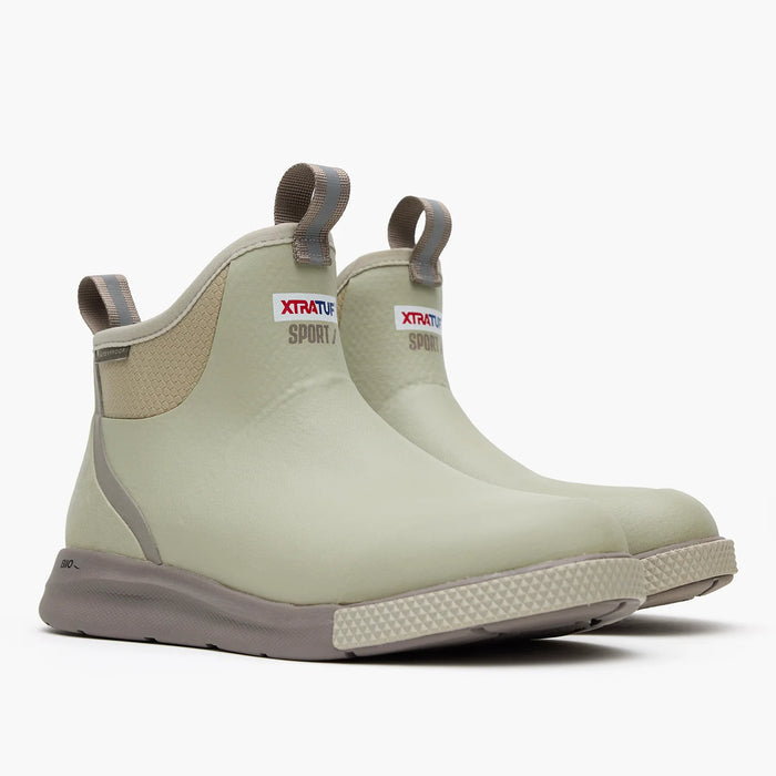 XTRATUF Men's Ankle Deck Boot Sport Stone