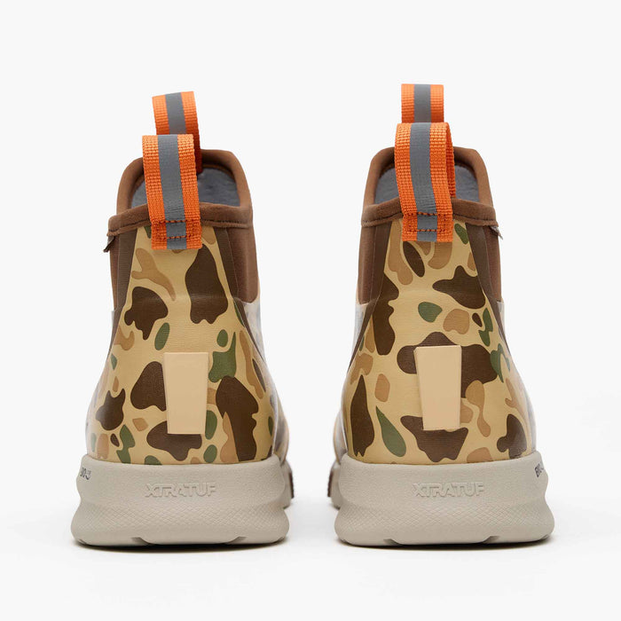 XTRATUF Men's Ankle Deck Boot Sport Duck Camo