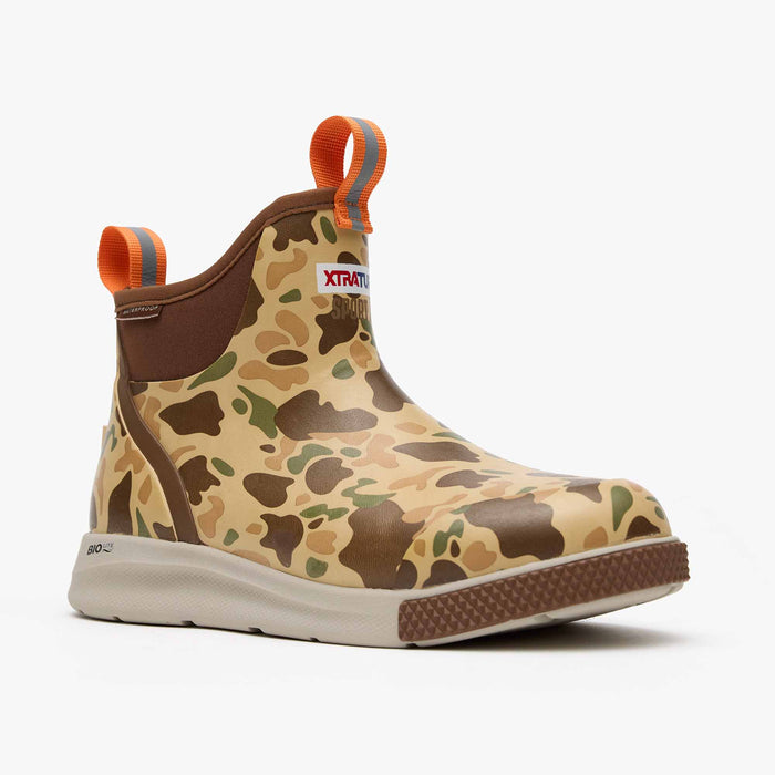 XTRATUF Men's Ankle Deck Boot Sport Duck Camo
