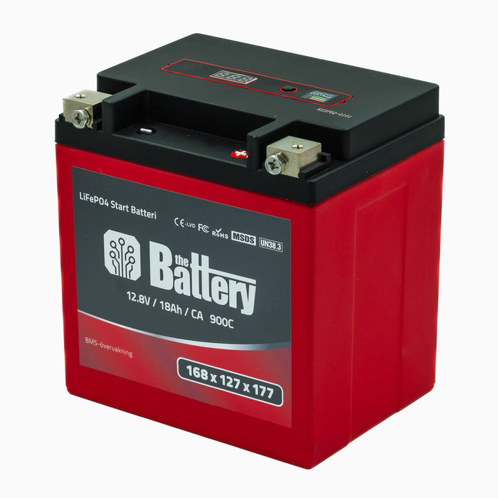 Super-X The Battery 30L 12,8V 18Ah Start Puls Ström 810A