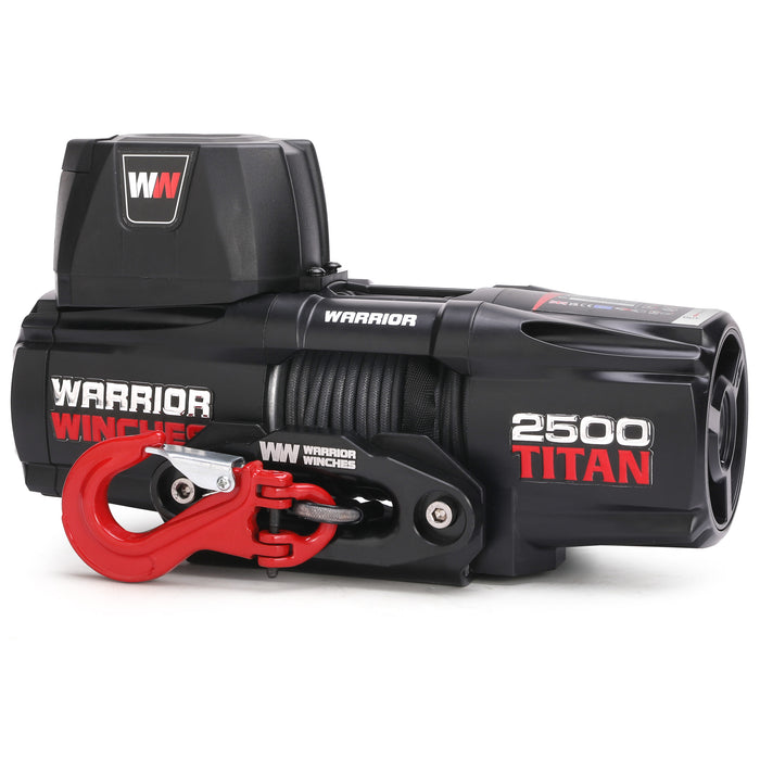 Warrior Winches Titan 2500 Elektrisk vinsch 12V - Armortek Extreme
