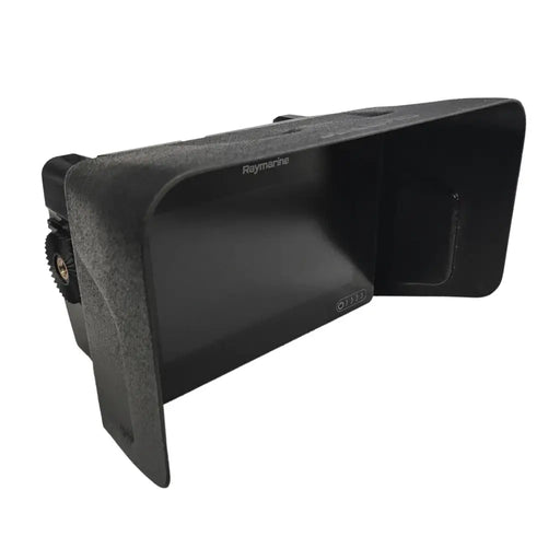 BerleyPro Raymarine Axiom Pro Visor monterat på Raymarine ekolod