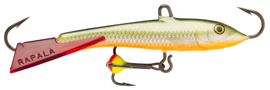 Rapala Jigging Rap WH 5 cm balansare för isfiske, färg Redfin Shiner (RFSH)