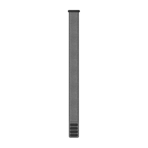 Garmin UltraFit nylonarmband 20 mm i Grå, sedd framifrån