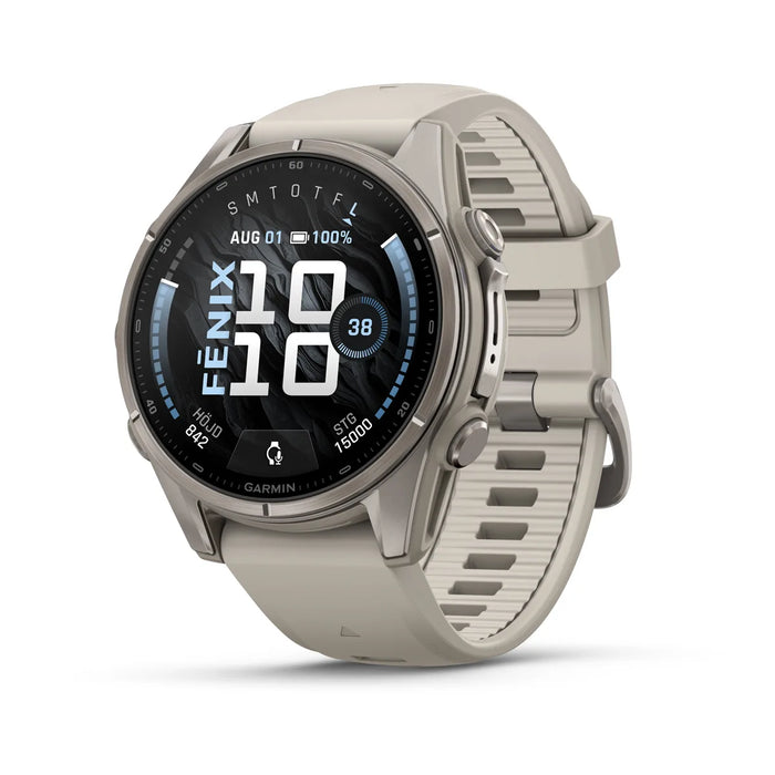 Garmin fēnix 9 - AMOLED 43 mm Sapphire Titanium